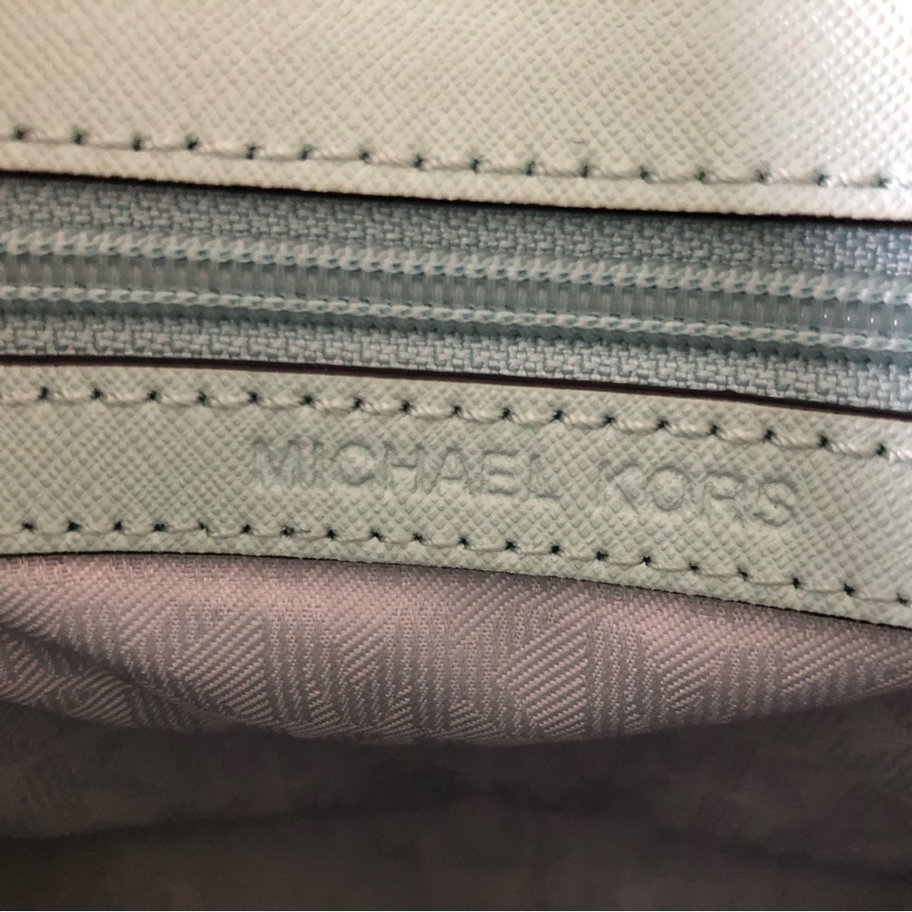 Michael Kors Mini Ava Crossbody, Mint Green - Picture 6 of 8